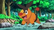 Tepig in the anime (Image via The Pokemon Company)